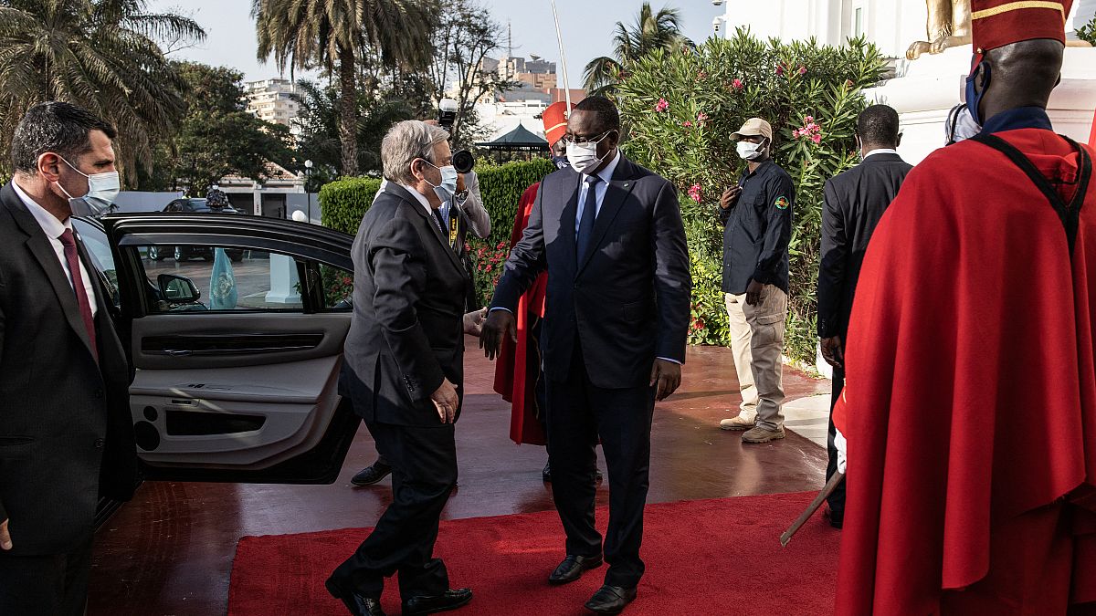 António Guterres no Senegal