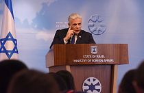 وزير الخارجية الإسرائيلي يائير لبيد 