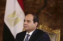  الرئيس المصري عبد الفتاح السيسي يجري مقابلة مع وكالة أسوشيتيد برس في القاهرة، مصر، في 20 سبتمبر 2014 