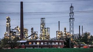 Shell-Chemiefabrik in Wesseling bei Köln
