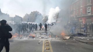 Disturbios durante el Día del Trabajo en Chile