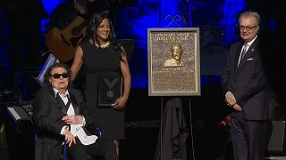 Ray Charles post-humously inducted into country music hall of fame 