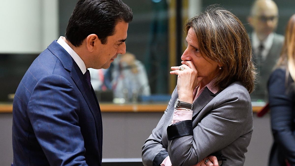 Κώστας Σκρέκας (Υπουργός Περιβάλλοντος & Ενέργειας Ελλάδας) - Τερέζα Ριμπέρα Ροντρίγκεζ (Υπουργός Οικολογικής Μετάβασης και Δημογραφικών Προκλήσεων Ισπανίας )