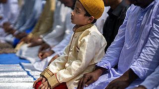 Thousands of Muslims in India, Pakistan, Iran and Iraq gathered on Tuesday to pray for Eid al-Fitr.