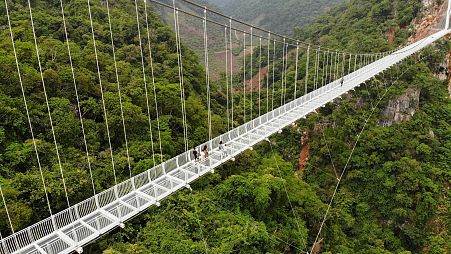 Bach Long is now the world's longest glass-bottomed bridge.