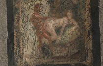 Imagen de uno de los famosos frescos de Pompeya