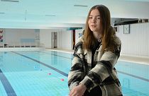 Natalia, who has dreams to be an Olympic swimmer