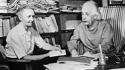 آلبرت انشتین و ماری کوری