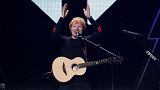 Ed Sheeran performs at Z100's iHeartRadio Jingle Ball at Madison Square Garden