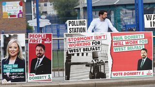 En Irlande du Nord, le parti nationaliste et républicain du Sinn Fein pourrait remporter les élections locales.