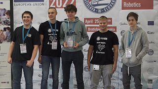 Alunos eslovacos e austríacos aprendem robótica e ganham prémios