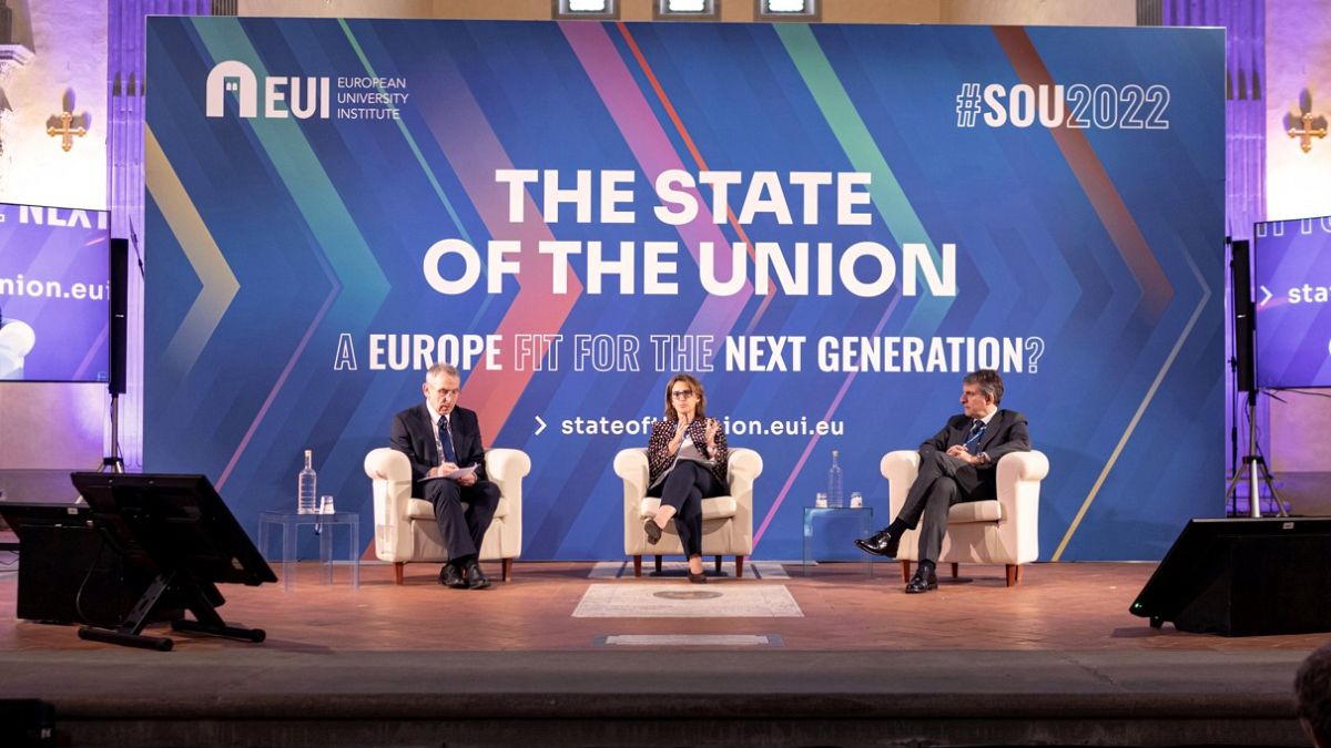 A ministra da Transição Ecológica de Espanha na conferência "State of the Union"
