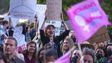 ABD'de kürtaj hakkını savunan bnlerce protestocu eylem yaptı