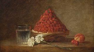 Jean Siméon Chardin’s 'Basket of Wild Strawberries', painted in 1761, sold €24.4 million in March - then declared a French national treasure