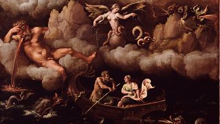 تمثیل جاودانگی اثر جولیو رومانو در قرن ۱۶ میلادی