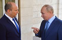  İsrail Başbakanı Naftali Bennett ve Rusya Devlet Başkanı Vladimir Putin