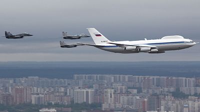 هواپیمای ایلیوشن-۸۰ به هنگام رژه روز پیروزی در سال ۲۰۱۰