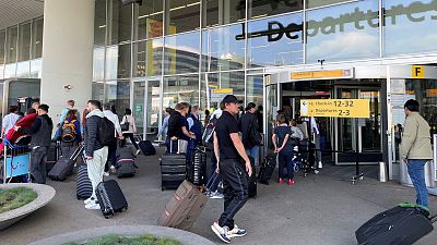 Amsterdam’s Schiphol airport has been the scene of long queues and flight cancellations over the last week.