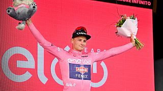 Mathieu van der Poel... in rosa! (6.5.2022)