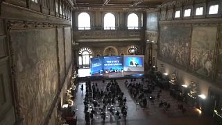 La conferencia 'El Estado de la Unión' ha tenido lugar en Florencia (Italia).