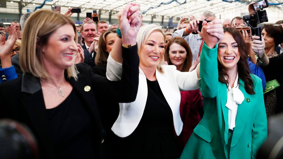 پیروزی تاریخی حزب شین‌فین در ایرلند شمالی بر اساس نتایج اولیه