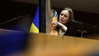 Украинские музыканты на Дне открытых дверей в Еврокомиссии