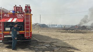 فرق إطفاء في روسيا