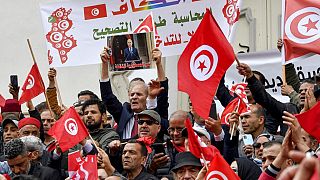Tunisie : des manifestants pro-Saied réunis à Tunis