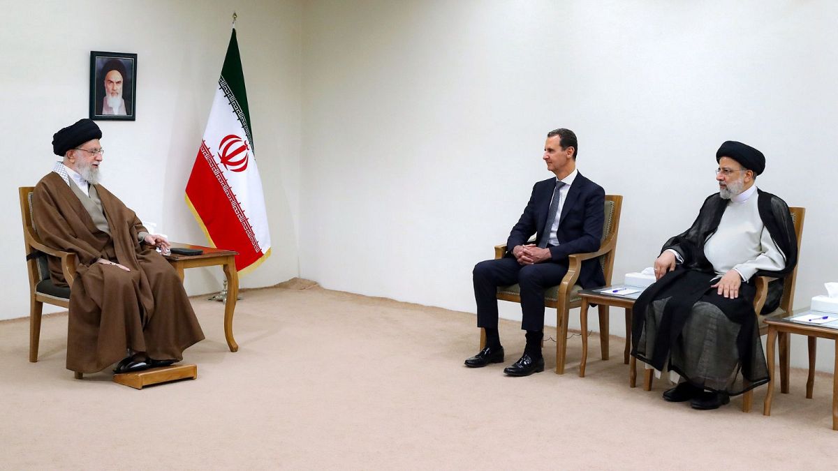 دیدار علی خامنه‌ای و بشار اسد در تهران