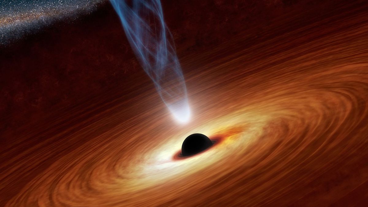 تصویرسازی از یک سیاه‌چاله