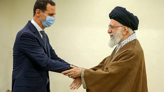 الأسد يلتقي الزعيم الأعلى آية الله علي خامنئي في طهران