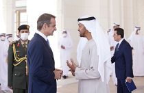 Ο Πρωθυπουργός Κυριάκος Μητσοτάκης συναντήθηκε με τον Διάδοχο του Θρόνου του Άμπου Ντάμπι Mohammed Bin Zayed Al Nahyan