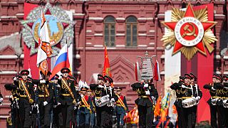 Parade zum "Victory Day" in Moskau, 9. Mai 2022