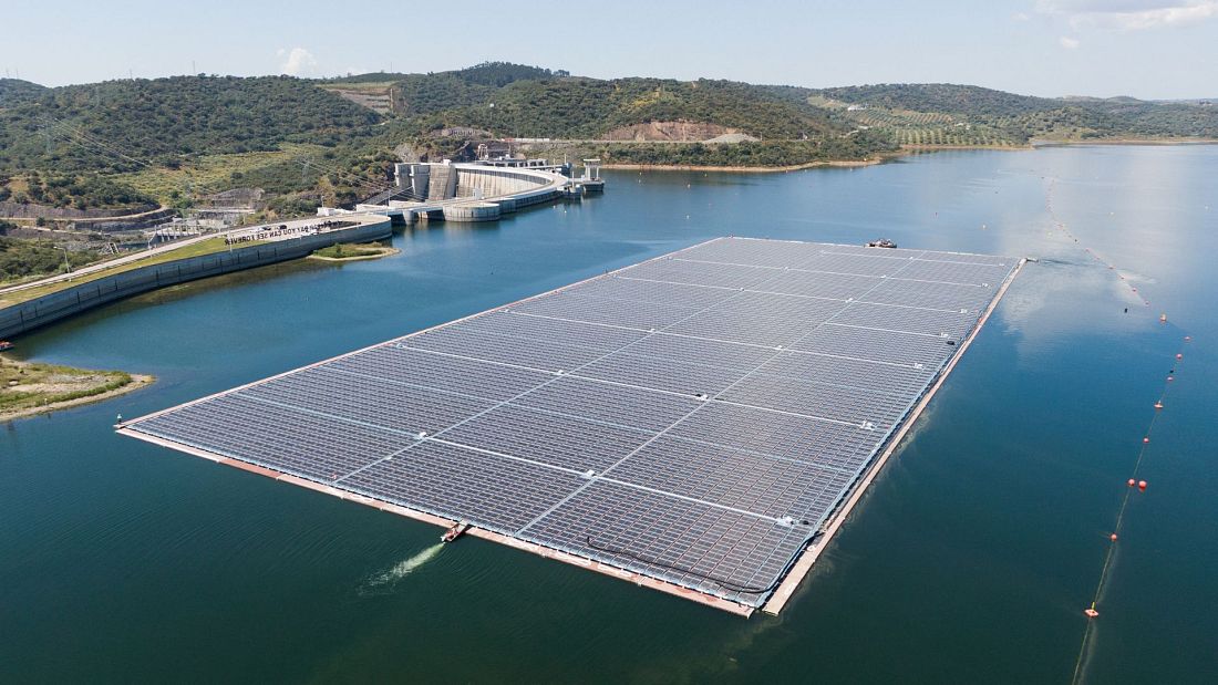 Biggest 'floating solar park' builds in Europe