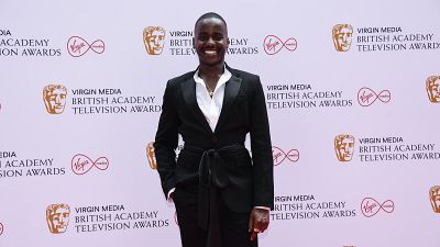 Ncuti Gatwa poses for photographers upon arrival for the British Academy Television Awards in London, June 6, 2021. Ncuti Gatwa will take the mantle from Jodie Whittaker. Ncuti Gatwa poses for photographers upon arrival for the British Academy Television Awards in London, June 6, 2021. Ncuti Gatwa will take the mantle from Jodie Whittaker.