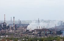 Το εργοστάσιο χαλυβουργίας στο Αζόφσταλ