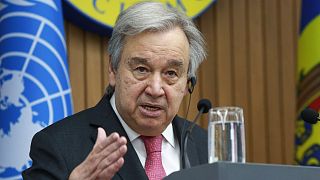 UN Secretary General Antonio Guterres 