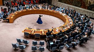 صورة أرشيفية لجلسة عقدها مجلس الأمن الدولي بعد يوم من الغزو الروسي لأوكرانيا 25 فبراير 2022