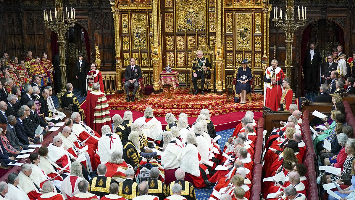 La cerimonia del Queen's speech.