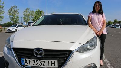 Ольга Ткаченко вывезла из Бучи свою семью и соседей, как только открыли "зеленый коридор" для мирных жителей