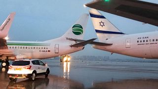 مطار بن غوريون بالقرب من تل أبيب، إسرائيل، الأربعاء 28 مارس 2018