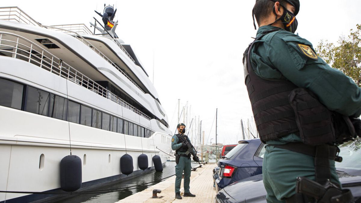 Egy orosz oligarcha lefoglalt luxushajója Spanyolországban 