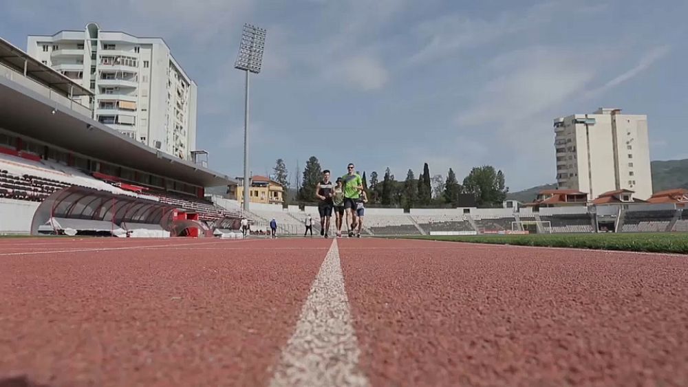 Atletas ucranianos treinam na albânia mas com saudades de casa