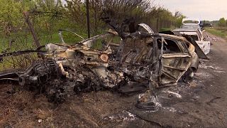 Convoy of civilians destroyed near Kharkiv