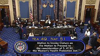 Le sénat américain a rejeté une loi visant à garantir l'accès à l'avortement