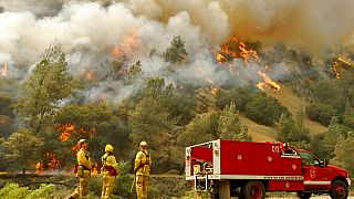 Пожар в Южной Калифорнии