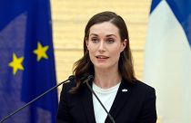Archives : la Première ministre finlandaise, Sanna Marin, le 11 mai 2022 à Tokyo