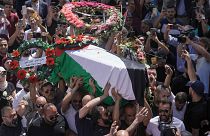 Les obsèques de la journaliste palestinienne Shireen Abu Akleh, Ramallah
