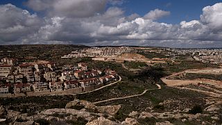 مشهد عام لمستوطنة إفرات الإسرائيلية في الضفة الغربية المحتلة 10 مارس 2022.
