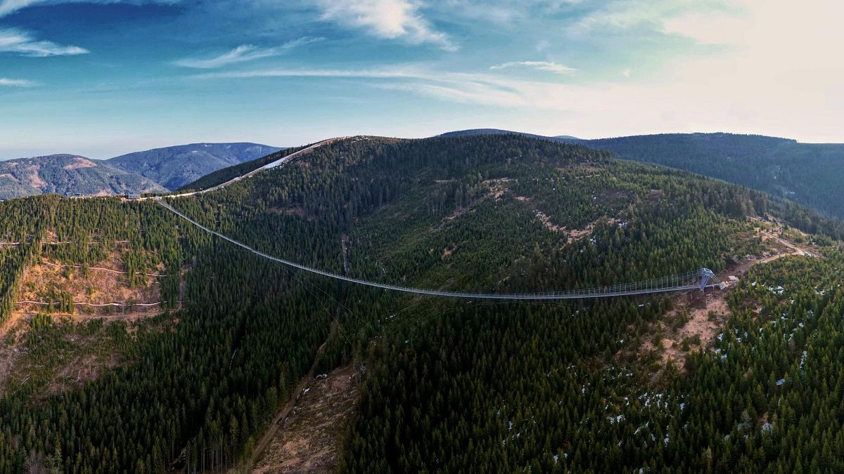 This is the world's longest suspended pedestrian bridge